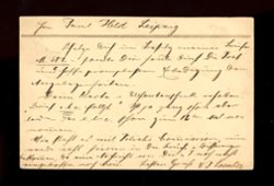 German Offices - 1900 postcard from Tsingtau to Germany (2 images)
