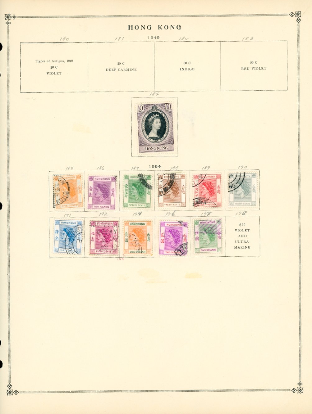 Collection on six pages (6 images)
