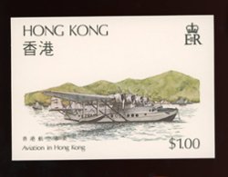 Pan American Airways Hong Kong Clipper postcard