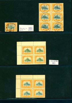 131-33 CSS 148-150 specialized study on three pages (3 images) and photocopies of K. H. Beales and E.N. Lane articles on this set