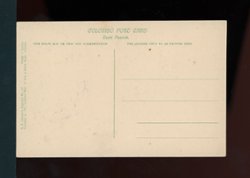 Shantung Fall of Singapore Commemoratives tied with a cancel on a picture postcard (2 images)