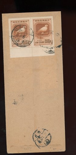1L154 pair on Peiping cover (2 images)