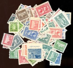 5L10//30, 60//81, 92-95, 120+ stamps with between 1 and 5 copies of each, NH and H