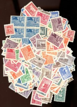 East China, 400+ Scott-listed stamps, heavy duplication, NH and H