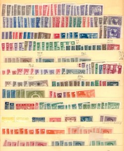 A group of Liberated on a stock sheet