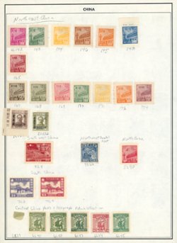 Group on two pages and in a glassine (3 images)