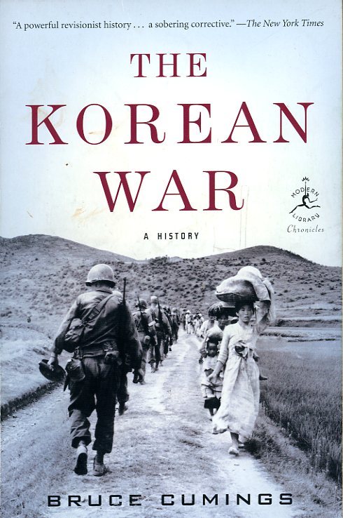 The Korean War, by Bruce Cumings, 2011, soft bound in excellent condition (8 oz)