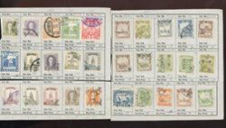 Manchukuo - stamps on part page