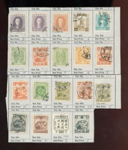 Manchukuo - stamps on part page