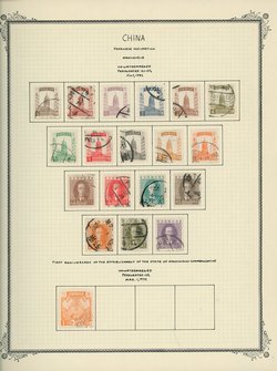 15 pages used Manchukuo collection (6 images) (Email me and I will send you images of all the pages)
