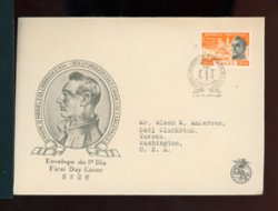 Macau - Medical Congress Sc. 354 on 1952 First Day Cover