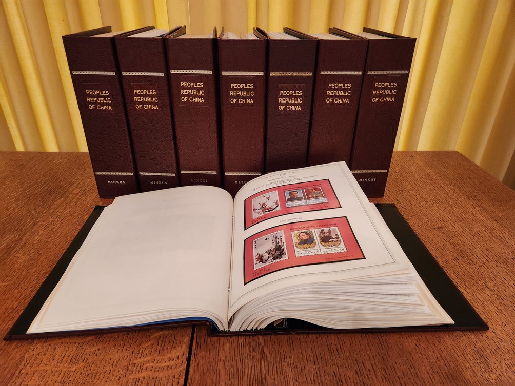 1,553 non-postal souvenir sheets; in mounts on hand made pages in eight binders. A truly fabulous collection. Appears complete.