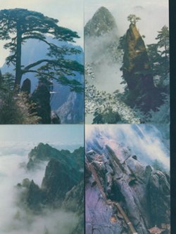 9 unused scenery postcards (3 images)