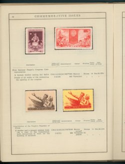 1958 old album with used and unused stamps to 1958, early ones are the reprints (6 images)