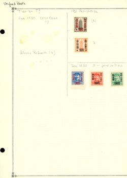 60 stamps from the 1960s on 6 pages (6 images)
