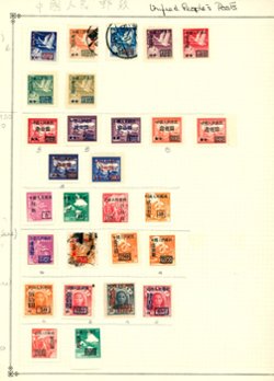 60 stamps from the 1960s on 6 pages (6 images)