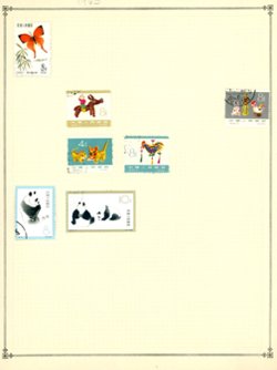 45 stamps from the 1960s on 6 pages (6 images)