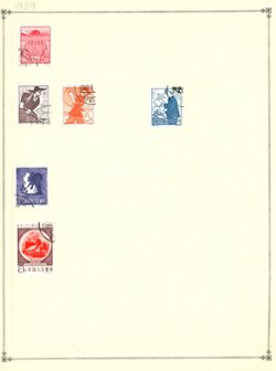 45 stamps from the 1960s on 6 pages (6 images)