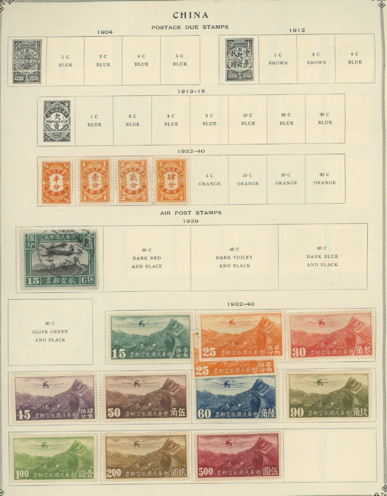 1940s group on five pages (5 images)