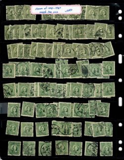 Dealers Lot of Single Circle on Vario pages (3 images)