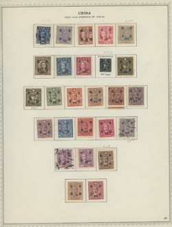 48 page collection on Minkus pages; in good condition; 6 pages shown. We can send you scans of all pages using Smash. (6 images)