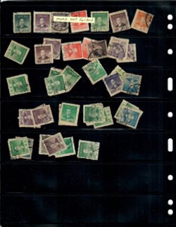 Dealers Lot of Gold Yuan on Vario pages (6 images)