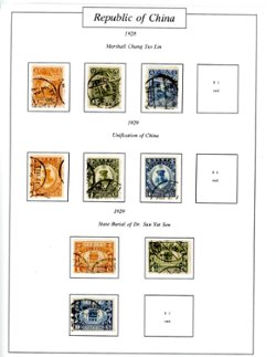 1920-1936 collection on five pages and a list pages (6 images)
