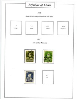1920-1936 collection on five pages and a list pages (6 images)