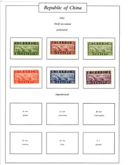 1940-46 collection on five pages