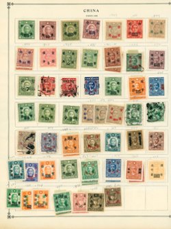 900+ used and unused ROC on album and other types of pages, and in glassines, much duplication, condition varies, only part of the lot shown (and some other stamps not counted) (6 images)