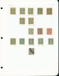 Postal Savings Stamps (numbers used are from J. Millard Williams 1976 catalog) ( current listings are on pages 315-332 of the CSS Catalog) (6 images)