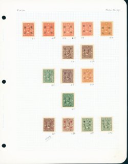 Postal Savings Stamps (numbers used are from J. Millard Williams 1976 catalog) ( current listings are on pages 315-332 of the CSS Catalog) (6 images)