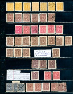 1940s two page lot of Central Trust and Paicheng (2 images)