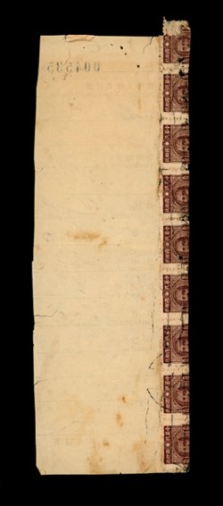 1948 Bulk Mail Receipt for 600 pieces local