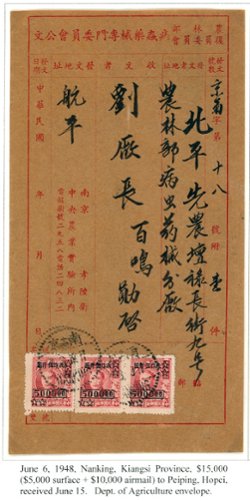 1948 Nanking to Peking