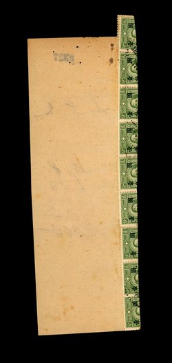 Post Office Bulk Mail Local Receipt for 600 items at a fee of 18,000