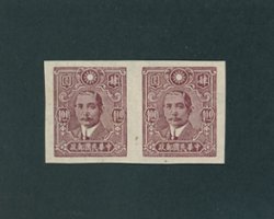 Central Trust Dr. SYS Imperf. Pair variety CSS 718c