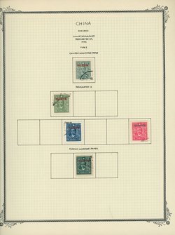 Sinkiang on 4 pages (4 images) (most cancels are very questionable)