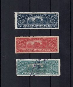 1912 Peking liquor tax Wetterling RLT-1, 2, 3