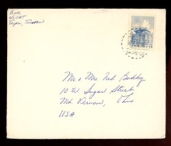 1962 cover to USA