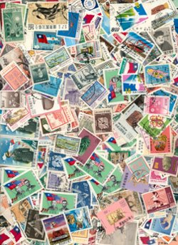 Approximately 200 unused and used off paper