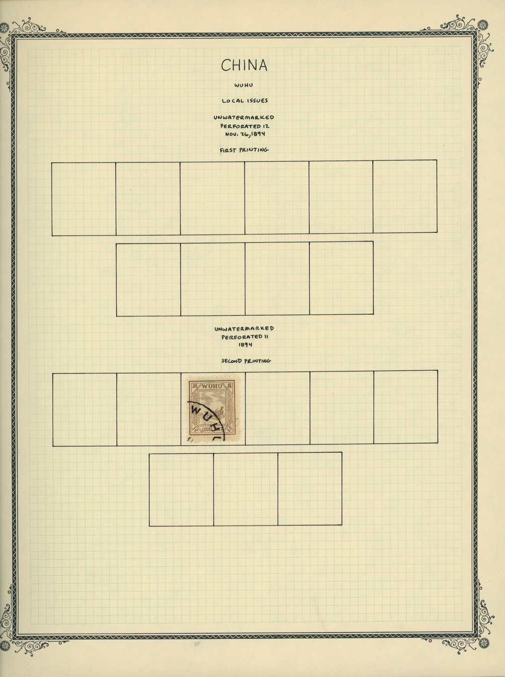 WUHU collection on six pages
