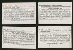Tibet Trade Cards in set of four (2 images)