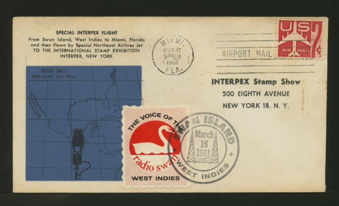 INTERPEX Stamp Show cover of 1961