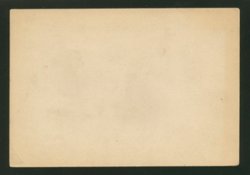 Treaty Port - Shanghai Municipal Postal Card CSS PC-10, blue pencil marks on front (2 images)