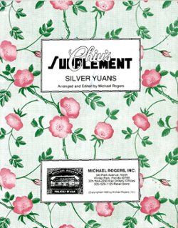 Chiu's Supplement: Silver Yuans, Michael Rogers reprint, 1986, staining on back cover, otherwise in very good condition. (8 oz)