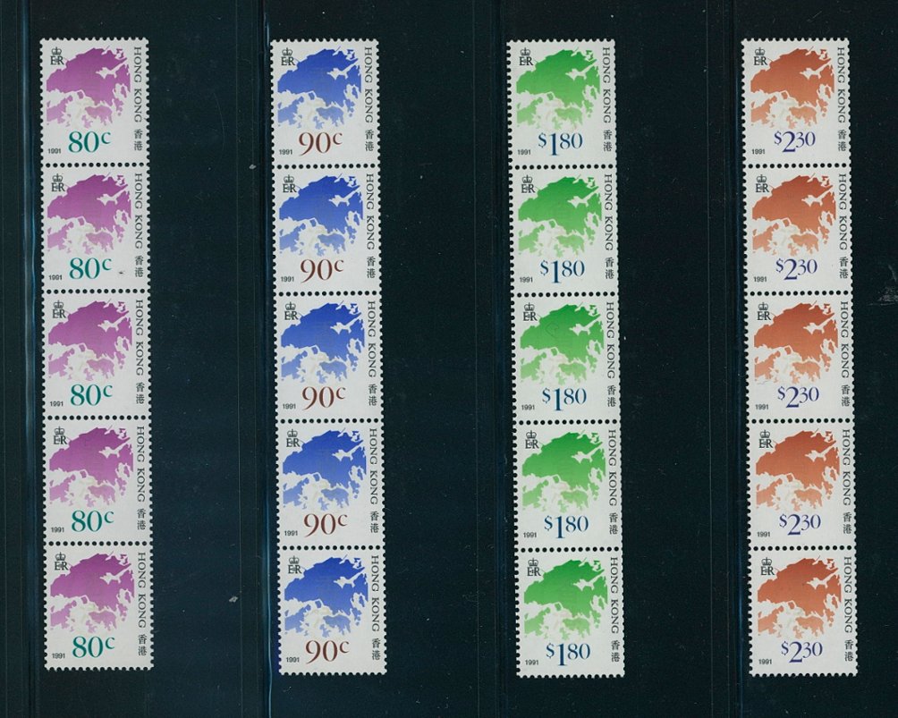 611-14 coils in strips of five, one of each srtip has the number on the back