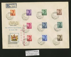 183-93 on 1962 Oct. 4 First Day Cover Yang R26