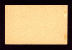 Postal Card - Yang P28 1912 King George V 4c, toned and UL corner cut (2 images)