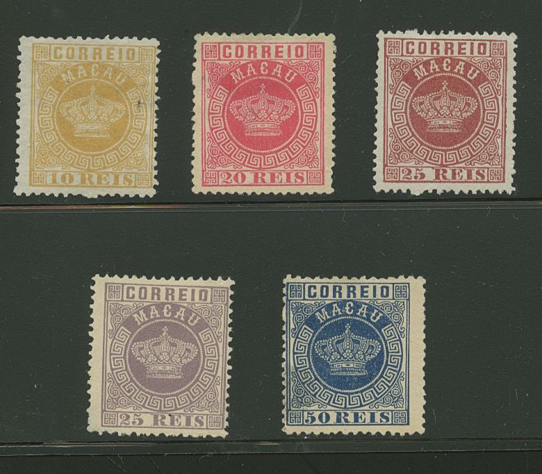 2, 5-7 and 11, 2 has spot at right